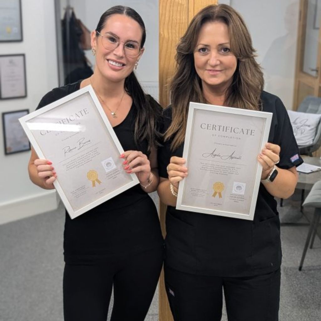 Professional prp training certificate Alex James academy Manchester qualification
